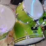 American Knight drum set for live performance