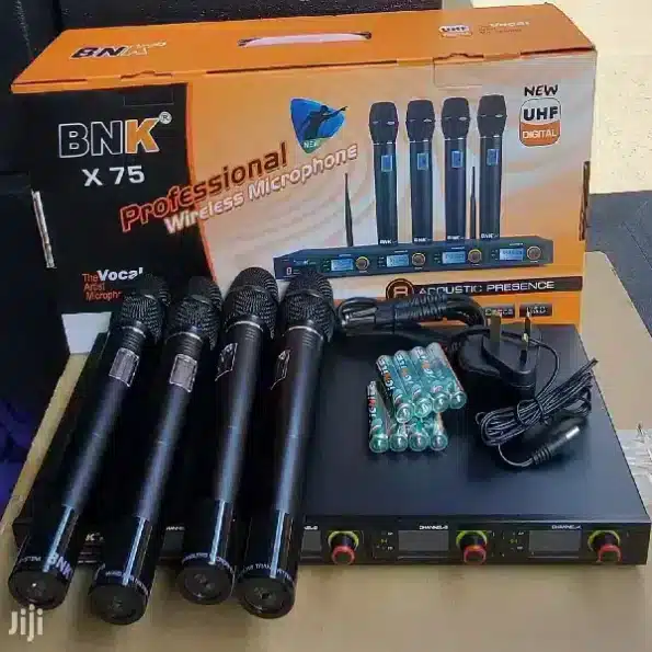 BNK X75 4in1 Wireless Microphone System