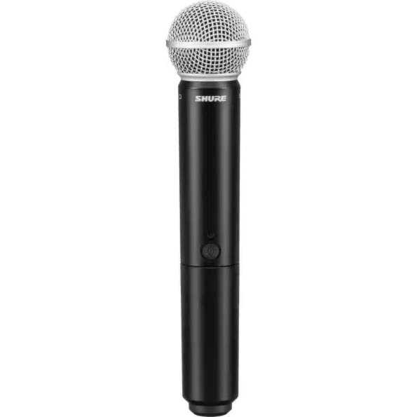 Shure BLX 288/PG58 microphone