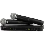 Shure Blx 288 sm 58 wireless microphone