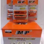 Rechargeable MP AA batteries for cameras