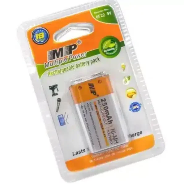 MP 9V rechargeable