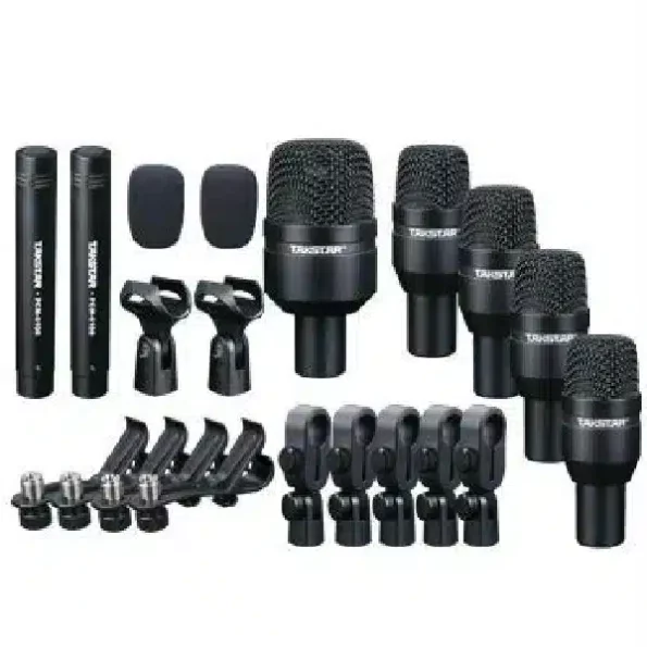 drum set with microphone