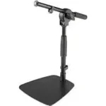 Table microphone stand with adjustable height