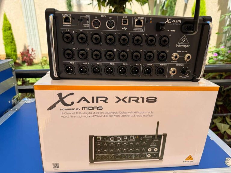 18-Channel, 12-Bus Digital Mixer