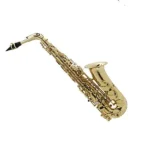 brass alto sax