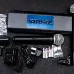 Shure PG58 2 Cardioid Dynamic Wireless Microphone BLX Wireless Combo System