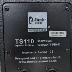 Thunder Sound TS 110 speaker Kenya best sellers