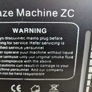 HAZE Machine ZC professional gear Kenya