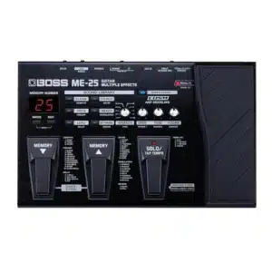 Boss ME-25 pedal board