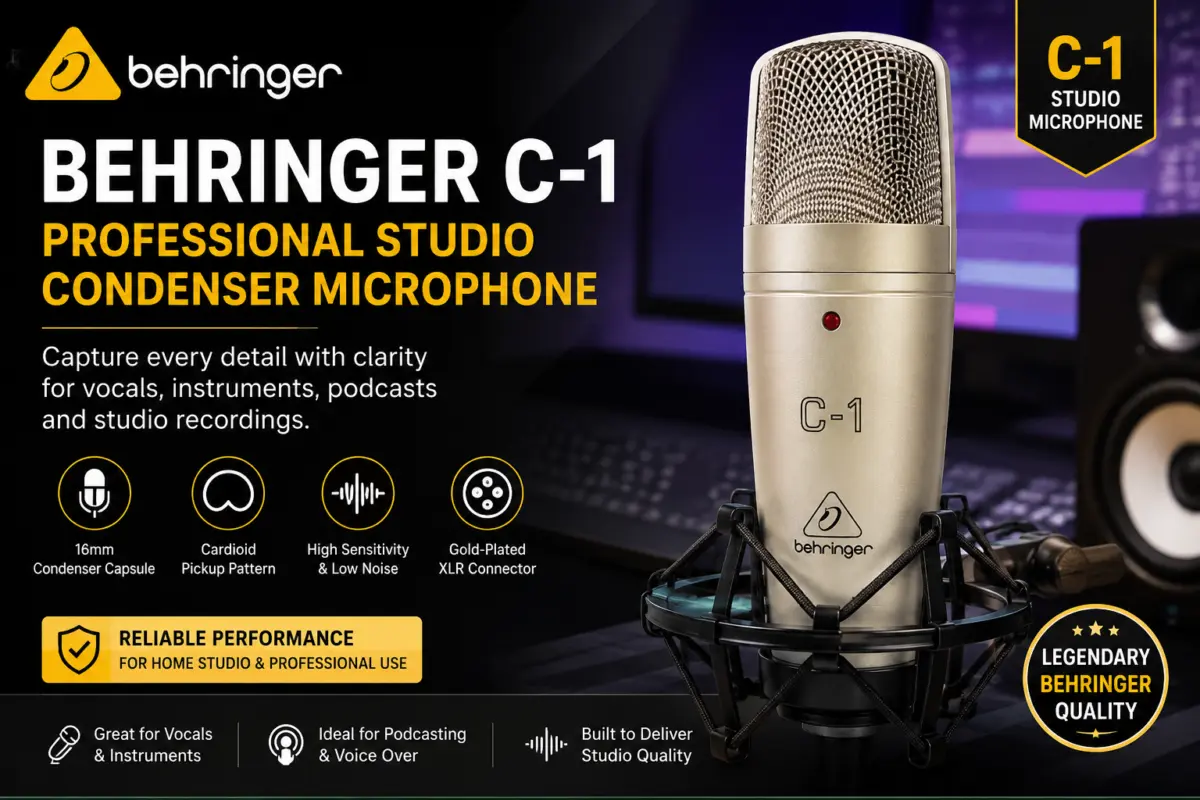 Buy Quality Behringer C1 Price in Kenya from Spectrum Audio 12 condenser microphone kenya