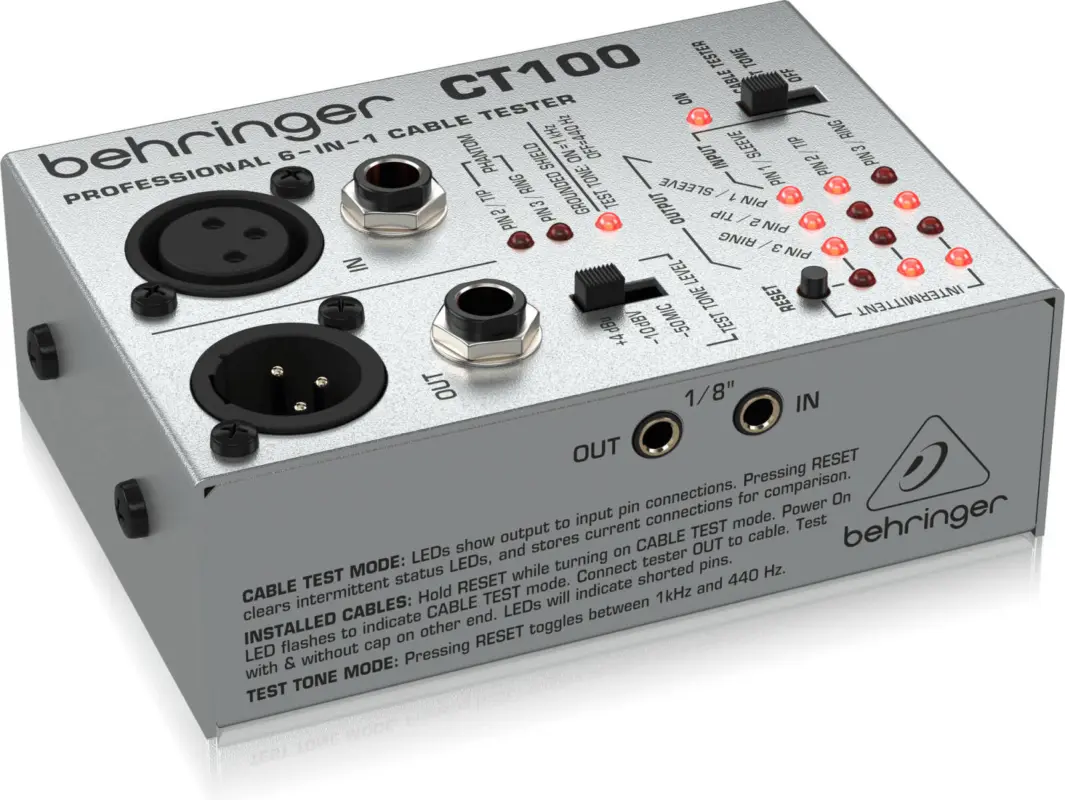 Behringer CT100 cable tester