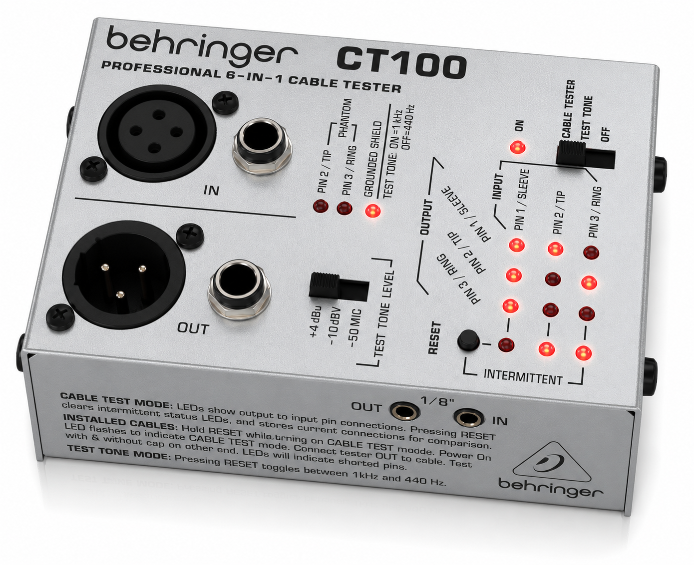 Behringer CT100 Cable Tester Price In Kenya – Professional Cable Testing for Reliable Sound 16 Behringer CT100 for sale Kenya