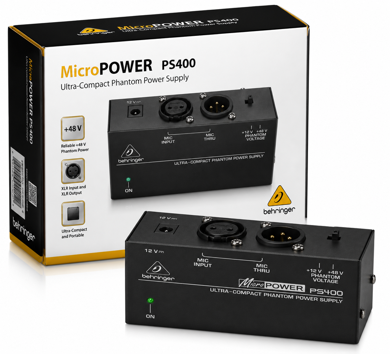Behringer Phantom Power Supply Unit PS 400 Price In Kenya – Compact Power for Condenser Microphones 11 Behringer Phantom Power Supply Unit PS 400 Price In Kenya