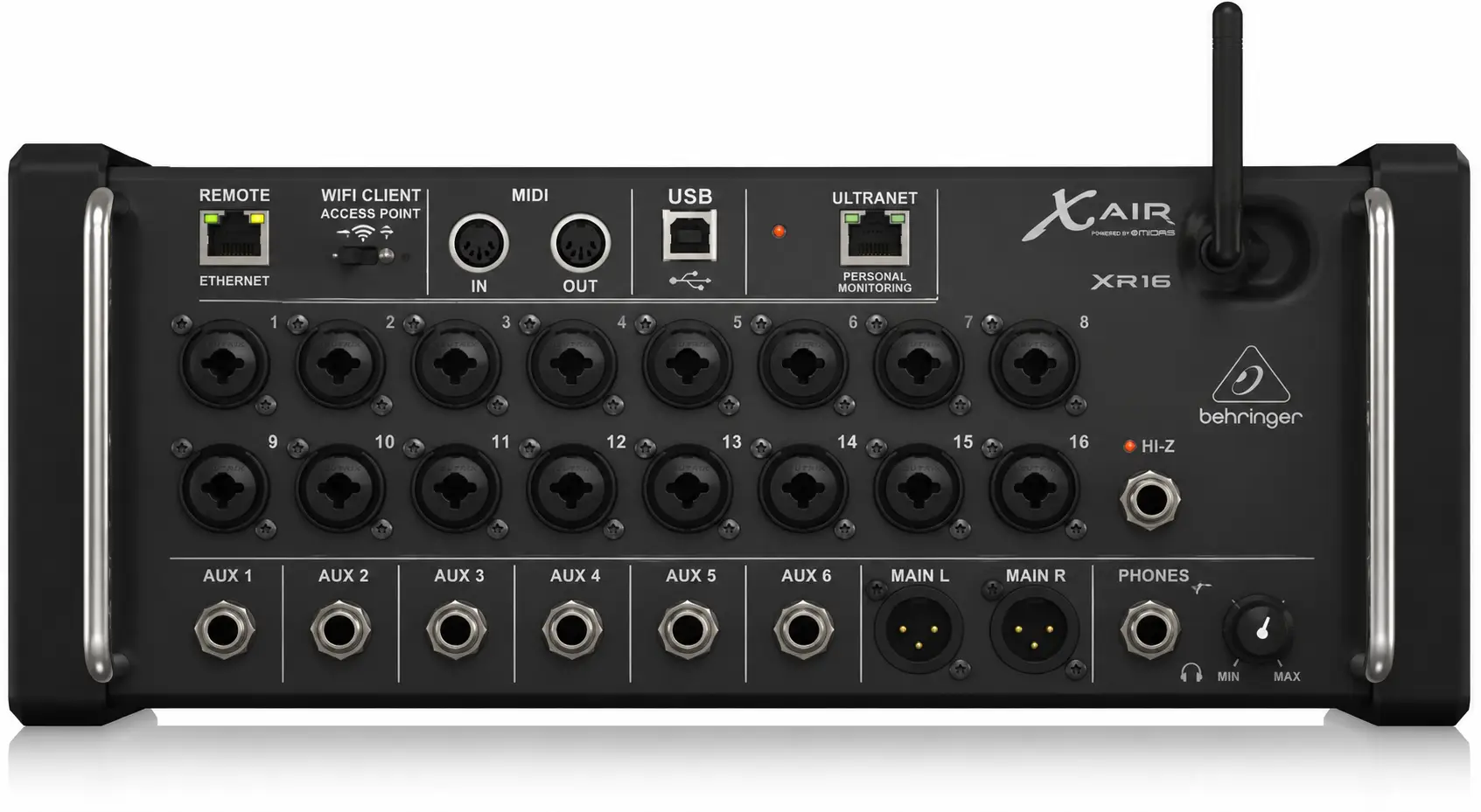 Behringer X Air XR16 Tablet-Controlled Digital Mixer – Powerful Wireless Mixer 16 Behringer XR16 digital mixer
