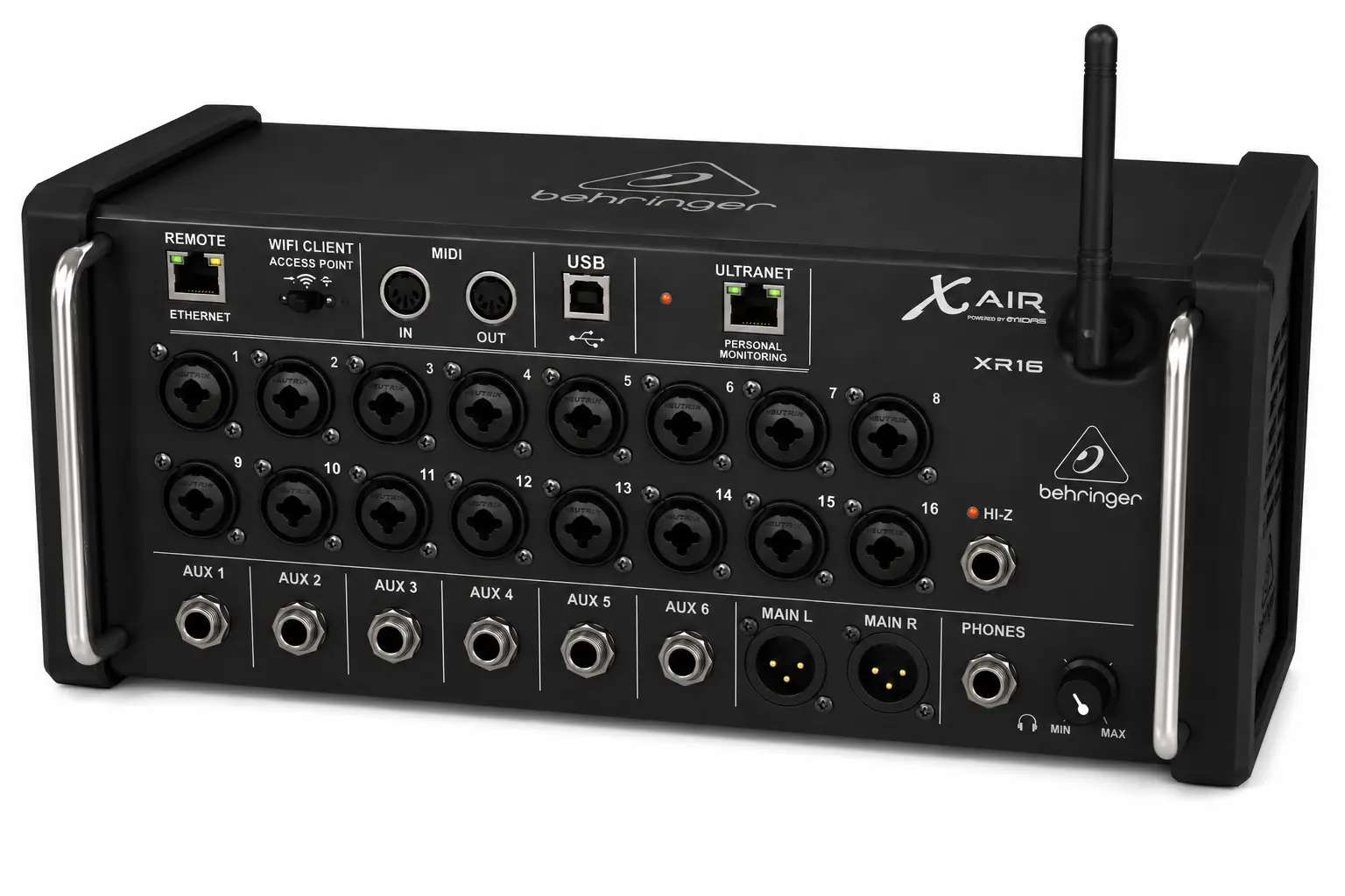 Behringer X Air XR16 Tablet-Controlled Digital Mixer – Powerful Wireless Mixer 15 Behringer XR16 digital mixing console