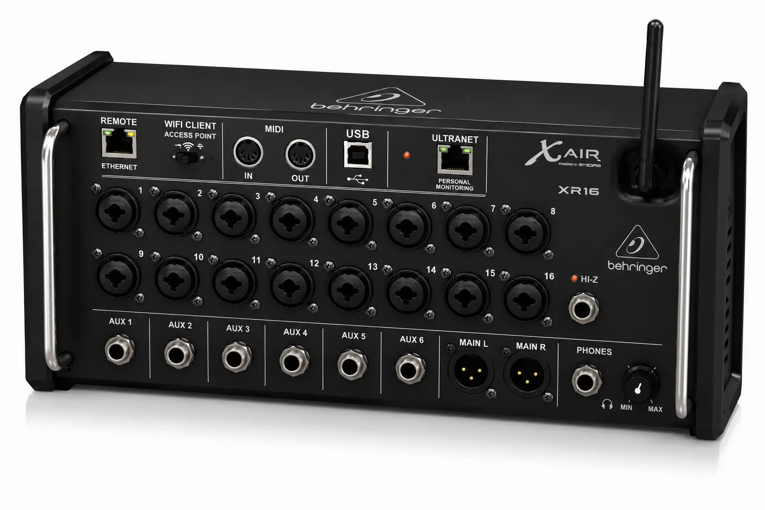 Behringer X Air XR16 Tablet-Controlled Digital Mixer – Powerful Wireless Mixer 13 Behringer XR16 live sound mixer