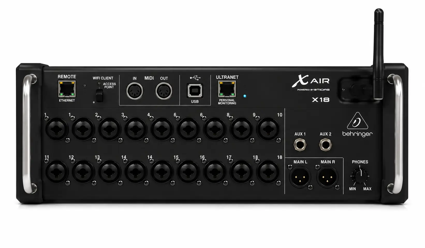 Behringer X Air X18 Digital Mixer – Powerful Compact Mixer for Live Sound and Recording 7 Behringer X18 studio mixer