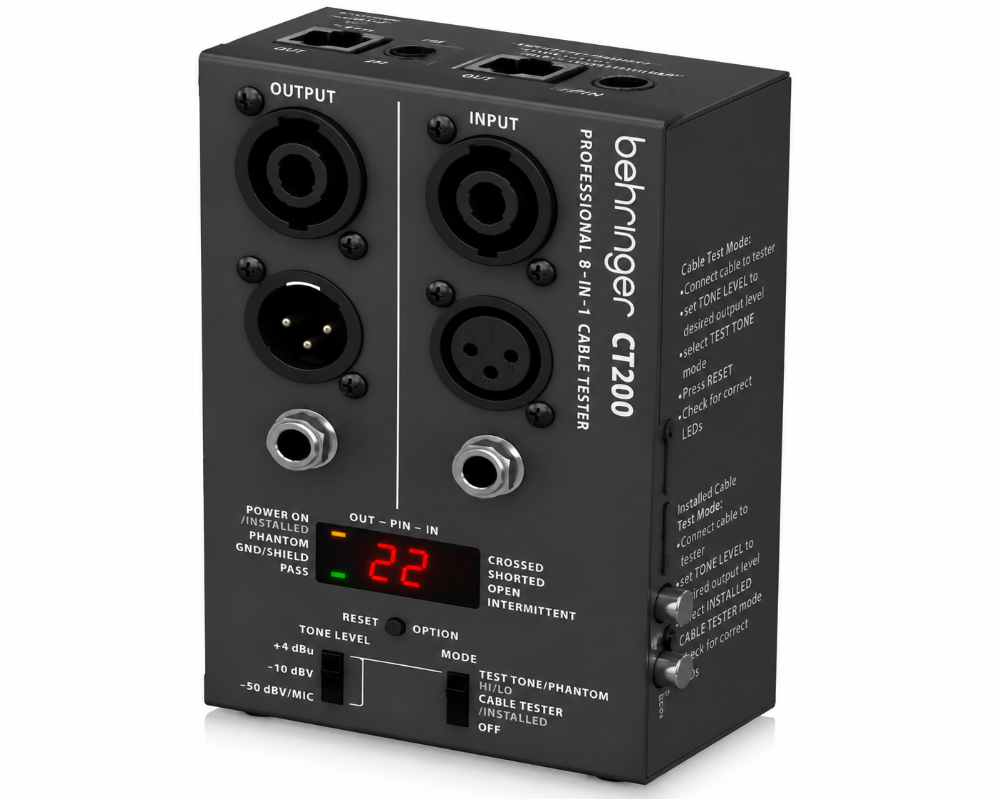 Behringer CT200 Cable Tester Price