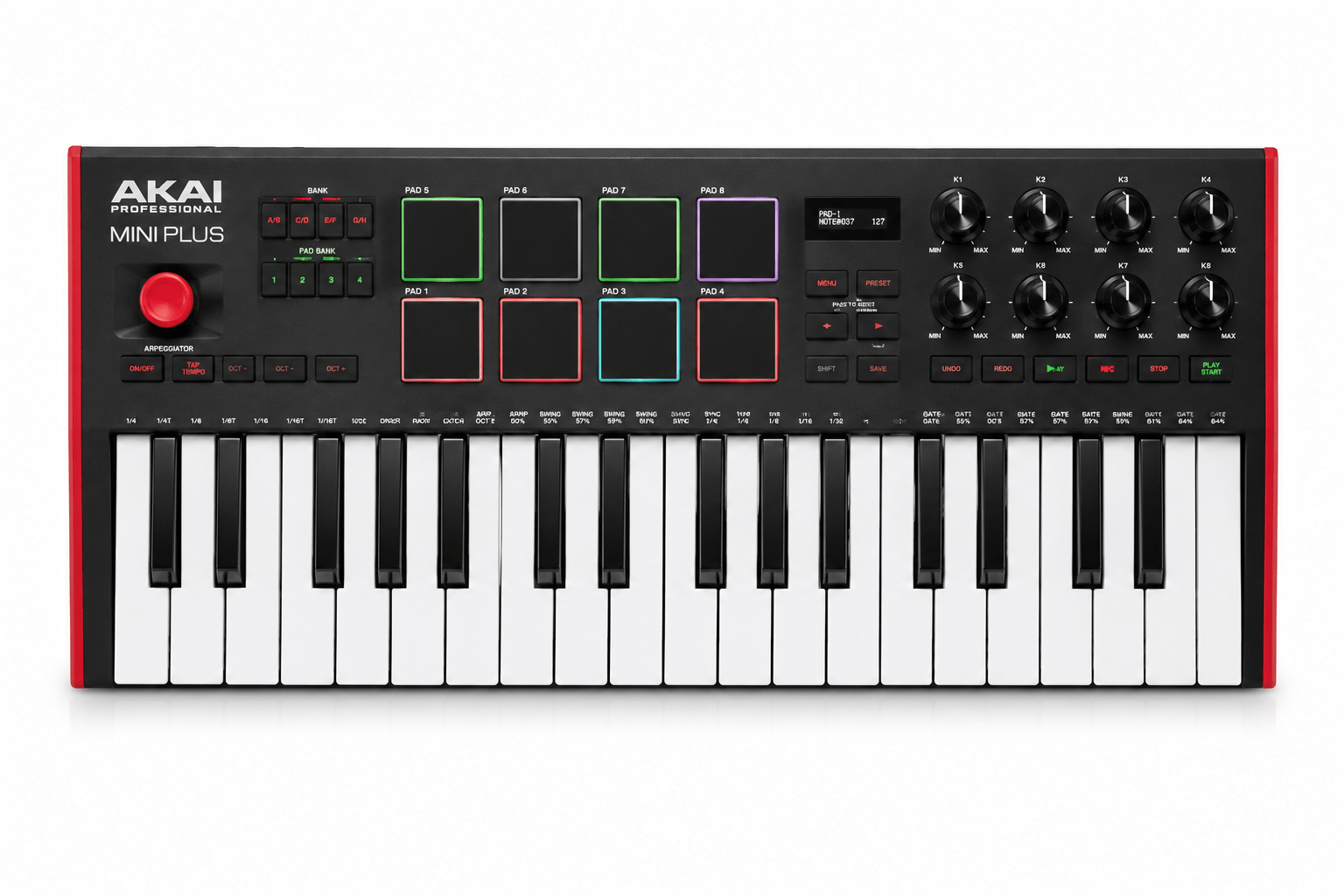 3 in 1 Akai Mini Plus Keyboard for Quality music Production 16 Akai Mini Plus price in Kenya