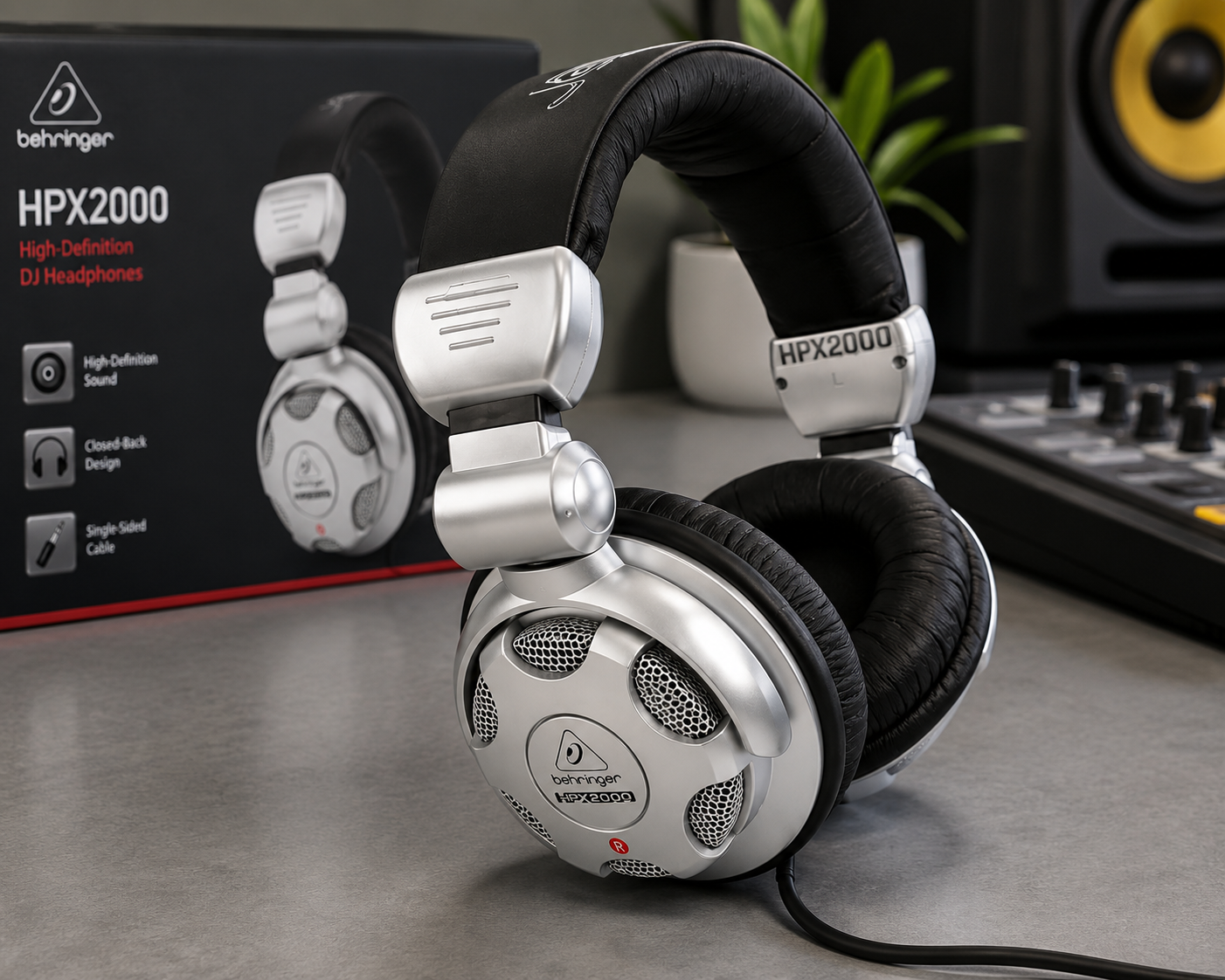 Best Budget DJ Headphones: Behringer HPX2000 Price in Kenya 19 Behringer hpx2000 monitoring headphones