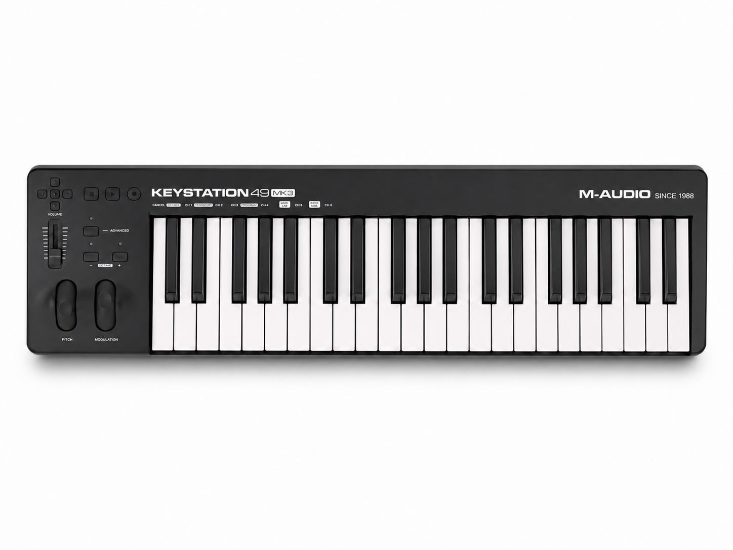 M-Audio Keystation 49 – The Perfect MIDI Keyboard for Music Production in Kenya 14 M-Audio Keystation 49 Keyboard