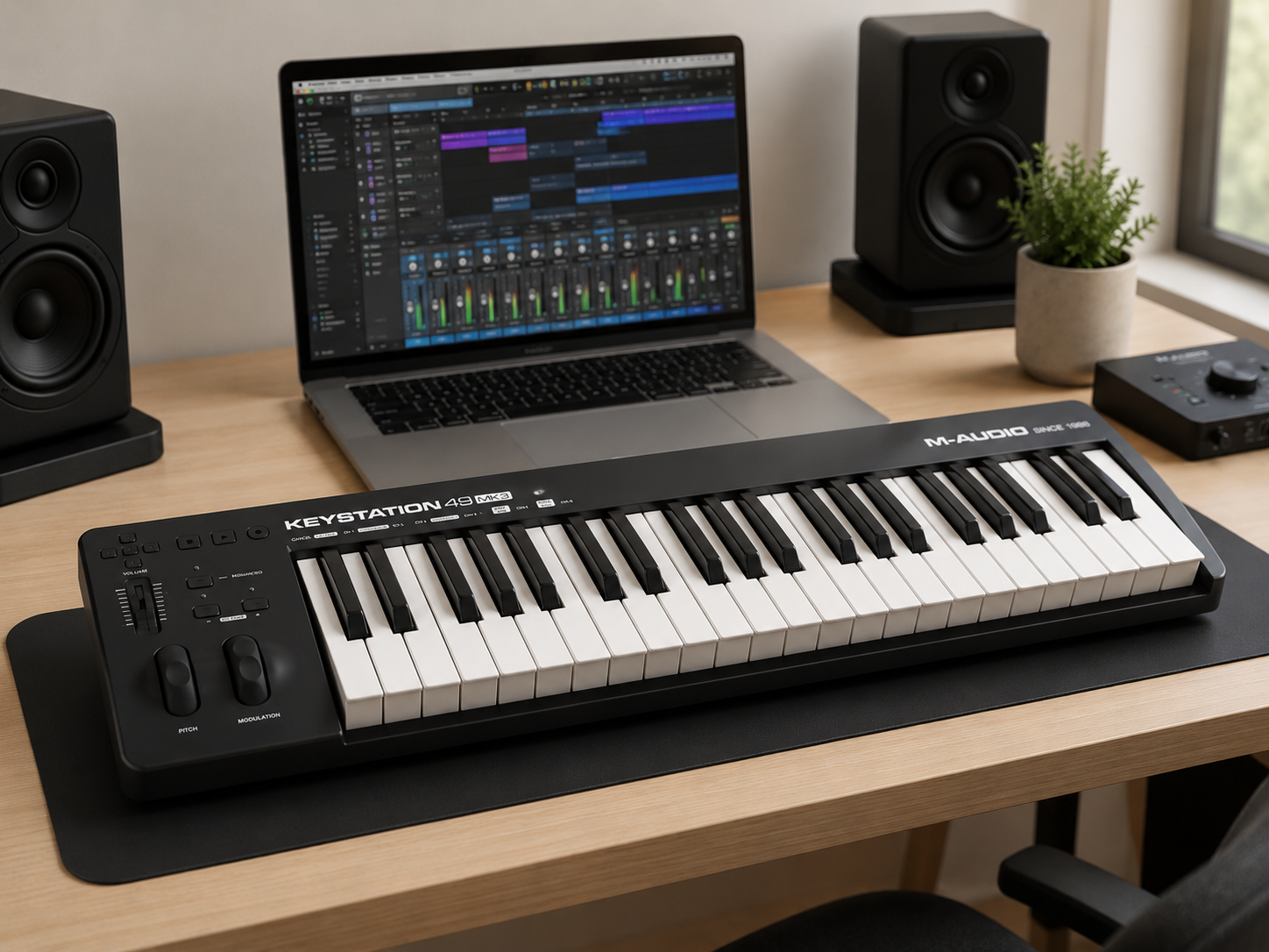 M-Audio Keystation 49 – The Perfect MIDI Keyboard for Music Production in Kenya 11 M-Audio Keystation 49 Price in Kenya