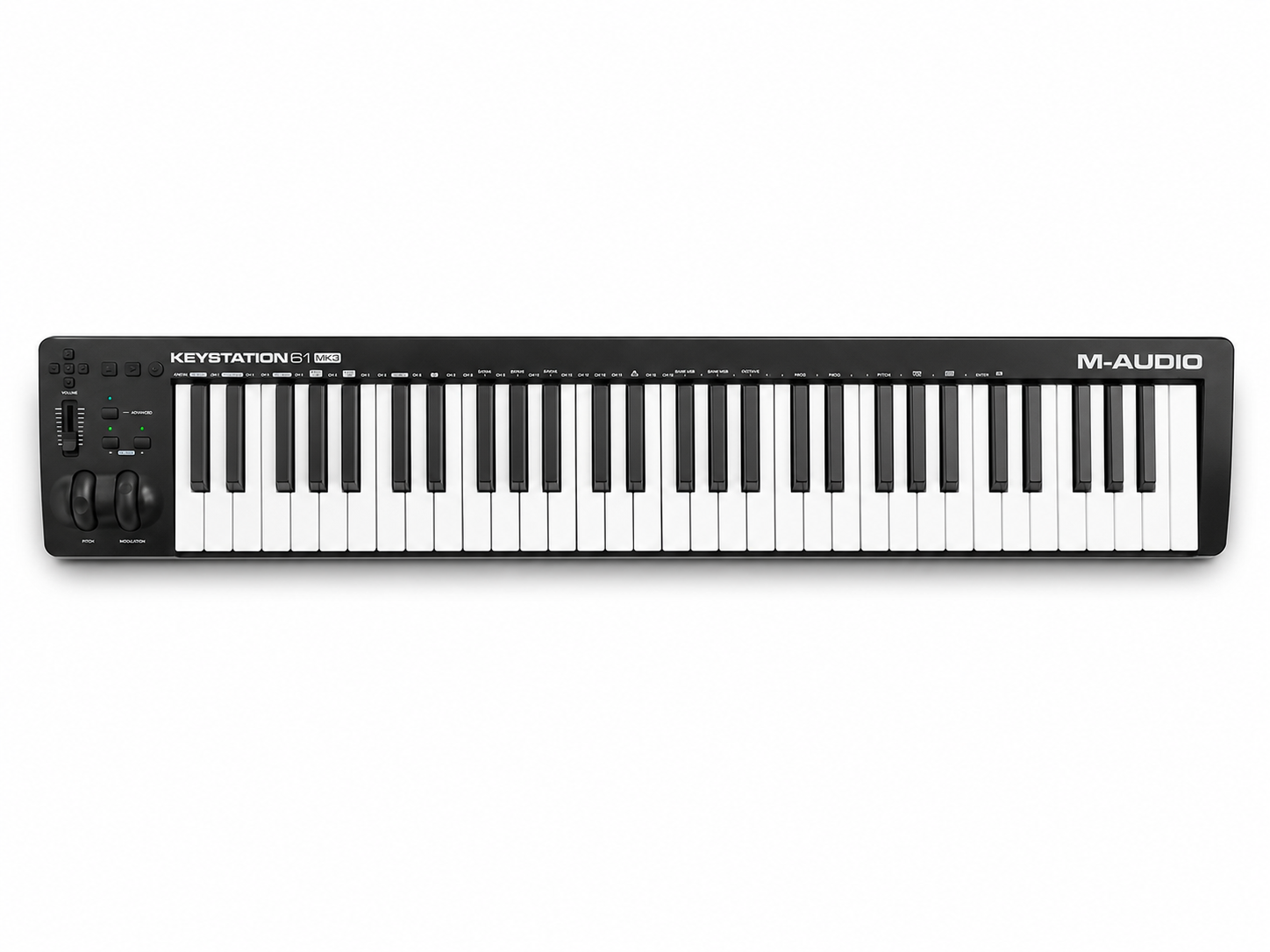 Why the M-Audio Keystation 61 MK3 Remains One of the Best MIDI Keyboards for Music Production 16 M-Audio Keystation 61 MK3 USB Keyboard