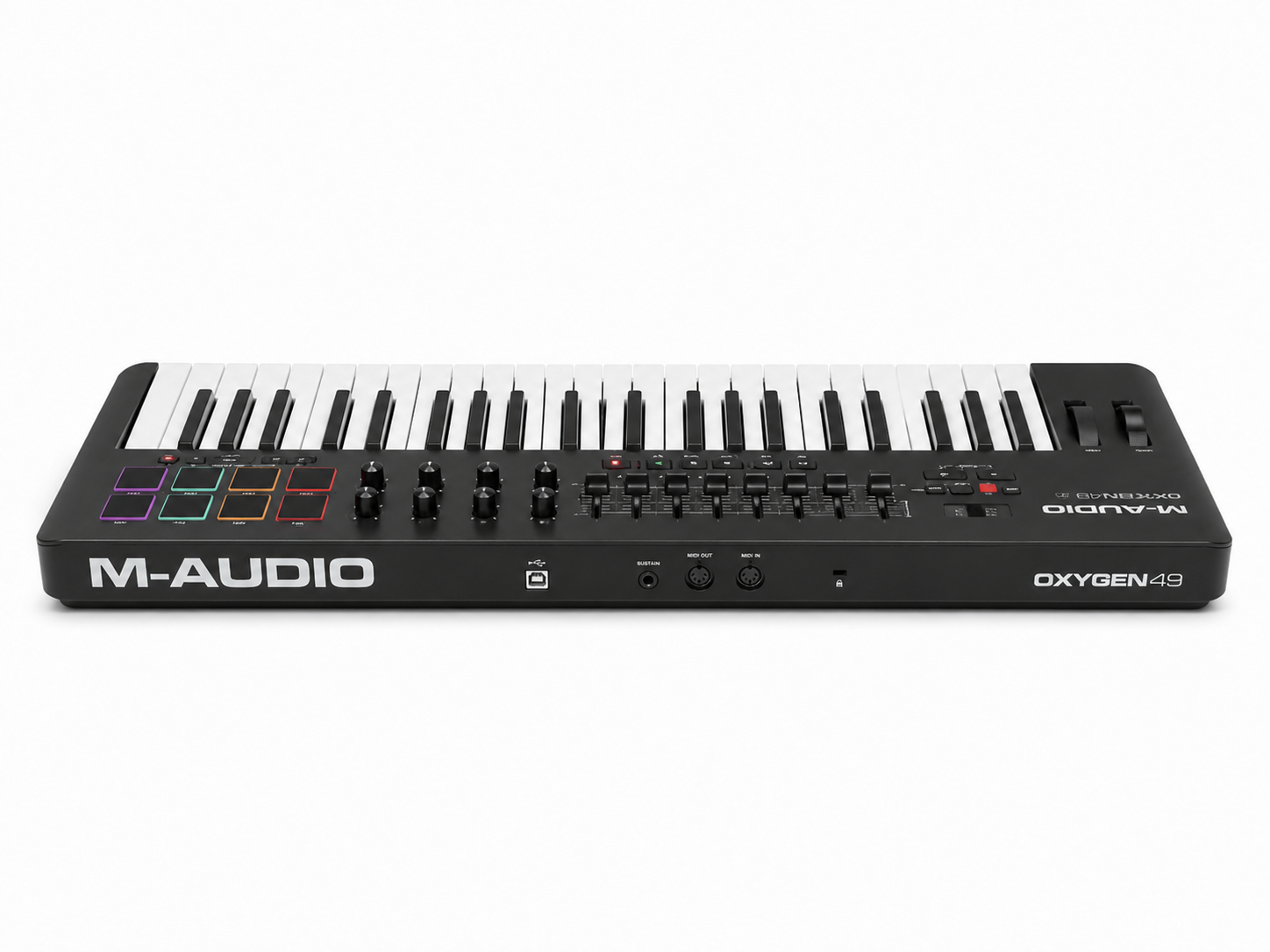 M-Audio Oxygen 49: A Complete MIDI Production Solution for Today's Musicians 14 M-Audio Oxygen 49 MIDI Keyboard