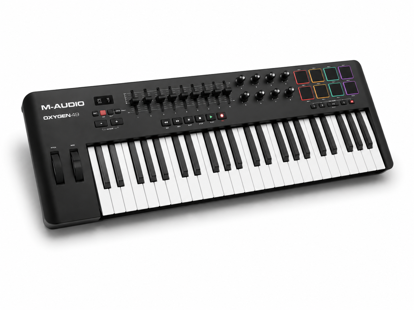 M-Audio Oxygen 49: A Complete MIDI Production Solution for Today's Musicians 16 M-Audio Oxygen 49 USB MIDI Controller