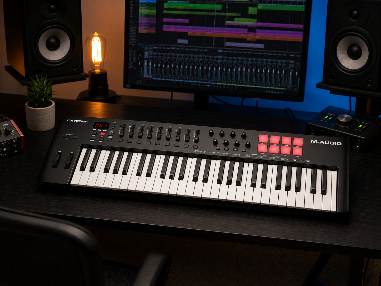 Why the M-Audio Oxygen 61 Is a Powerful MIDI Controller for Serious Music Production 14 M-Audio Oxygen 61 MIDI Keyboard