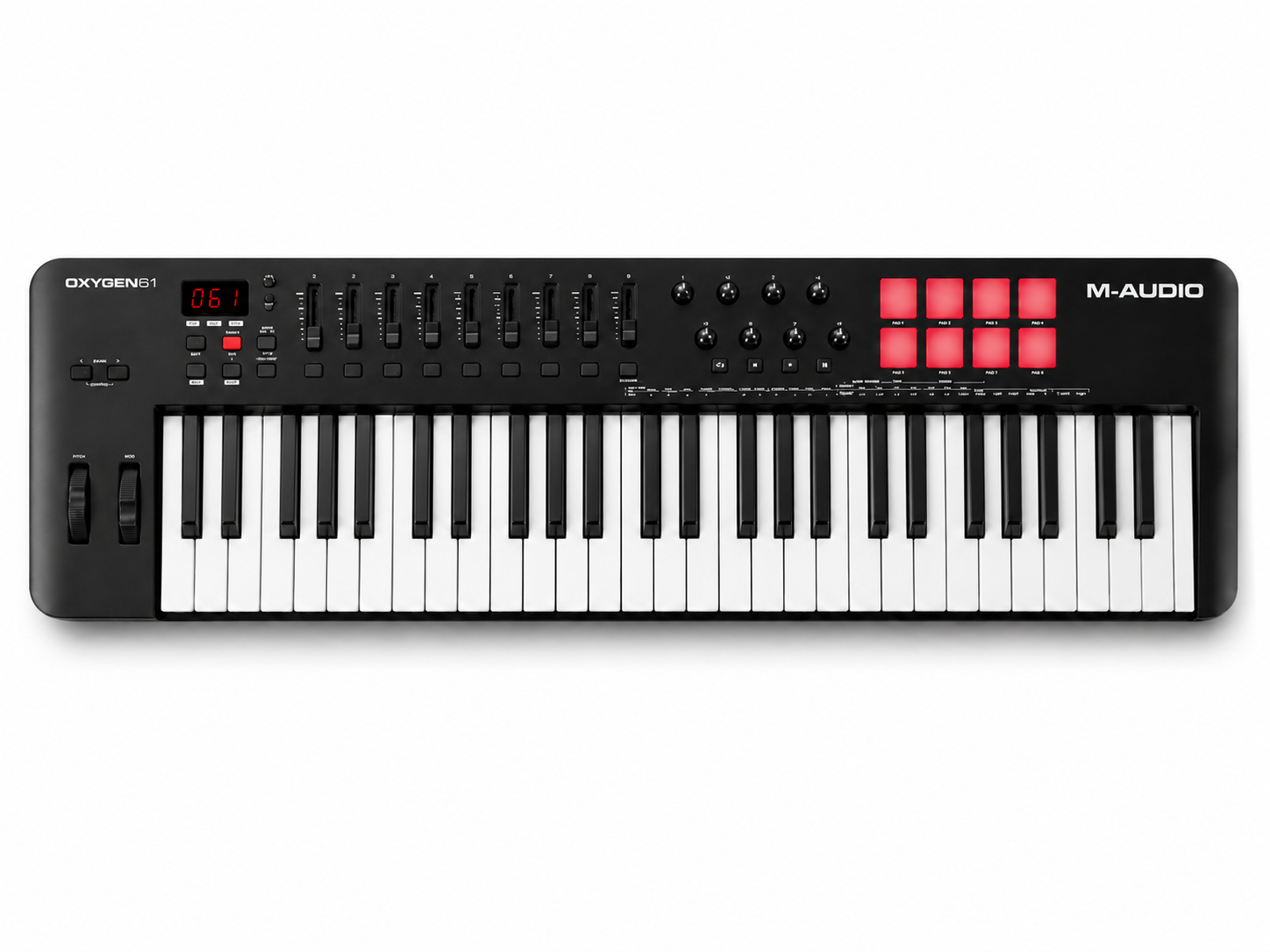 M-Audio Oxygen 61 features