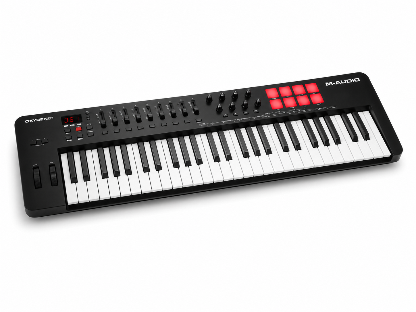 Why the M-Audio Oxygen 61 Is a Powerful MIDI Controller for Serious Music Production 16 M-Audio Oxygen 61 USB Keyboard