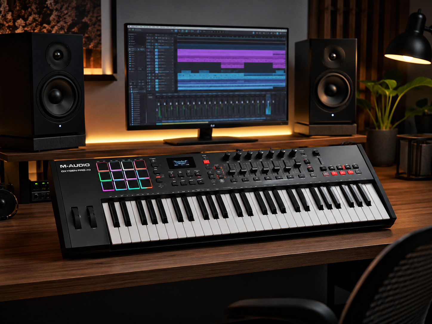 M-Audio Oxygen Pro 49: A Complete MIDI Production Hub for Modern Creators 12 M-Audio Oxygen Pro 49 Kenya