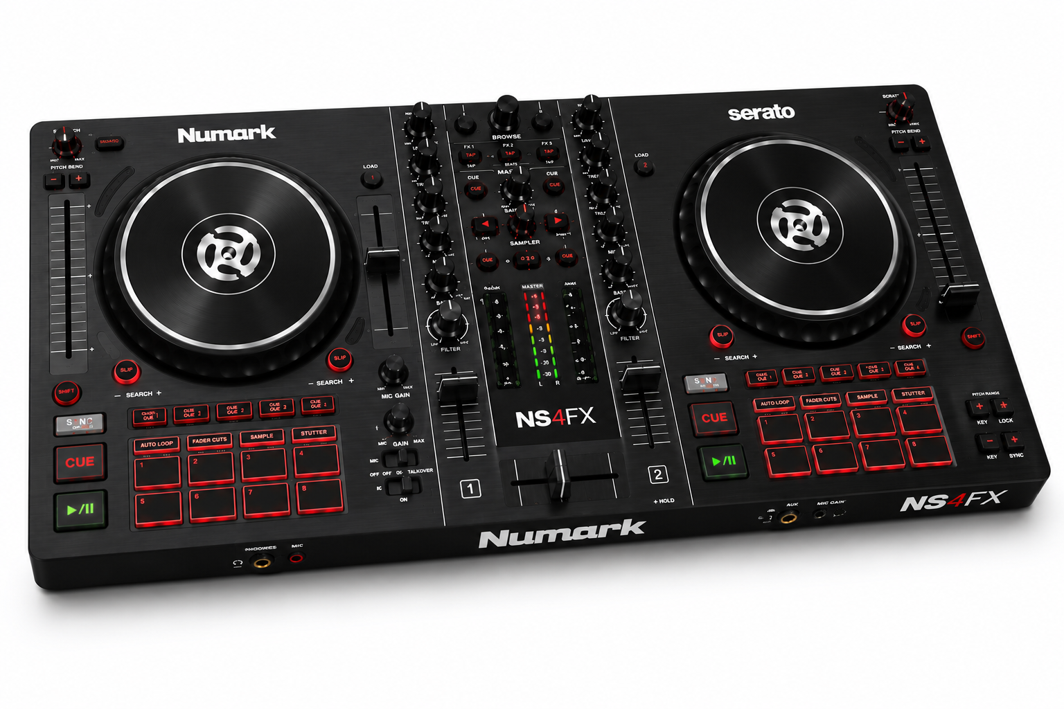 Numark NS4FX DJ Controller Price In Kenya – 4-Channel Power for Serious DJs 9 NS4FX DJ Controller Kenya