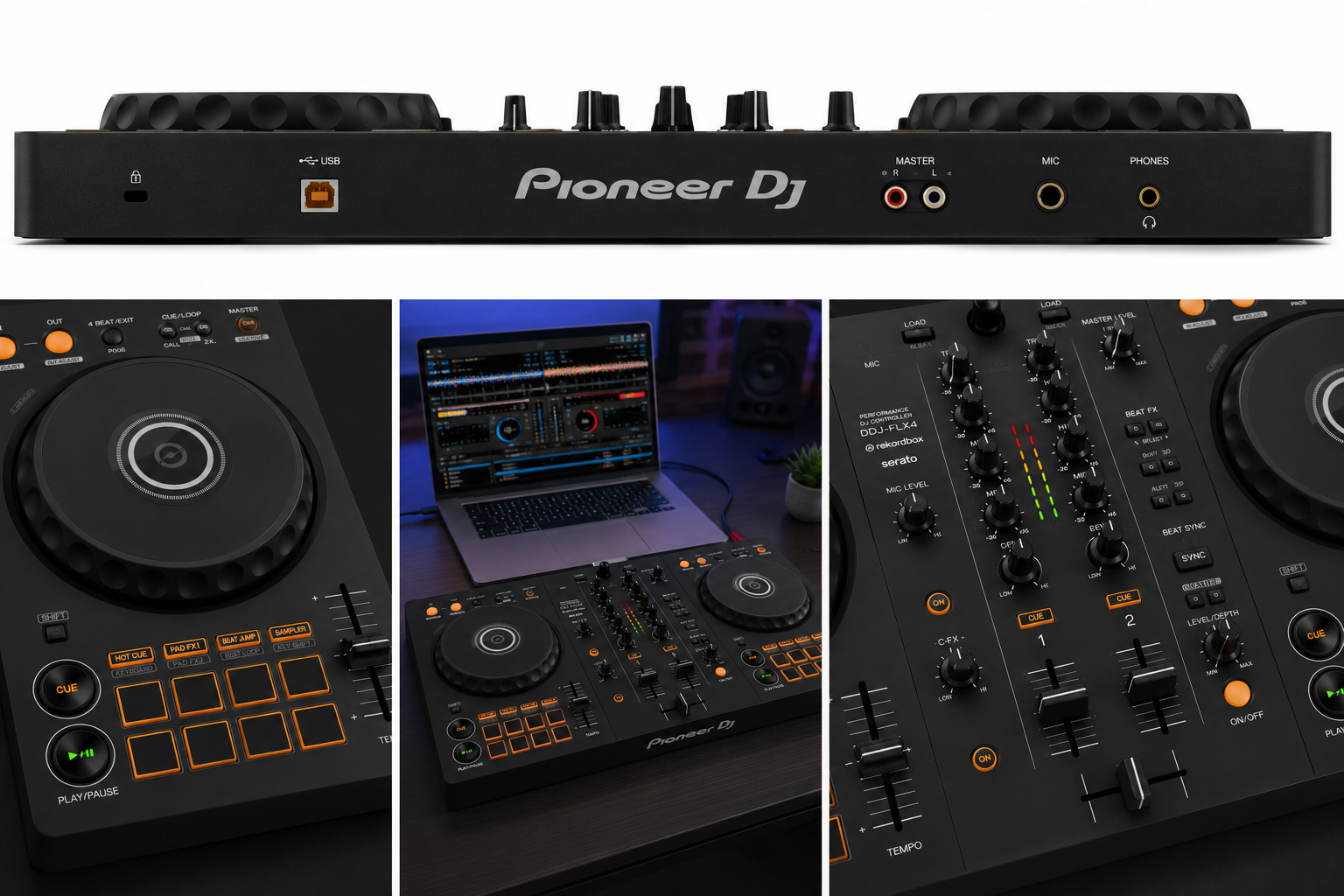 Pioneer DDJ-FLX4 DJ Controller Price In Kenya – Best Beginner DJ Controller for Modern DJs 7 Pioneer DDJ FLX4 DJ Controller