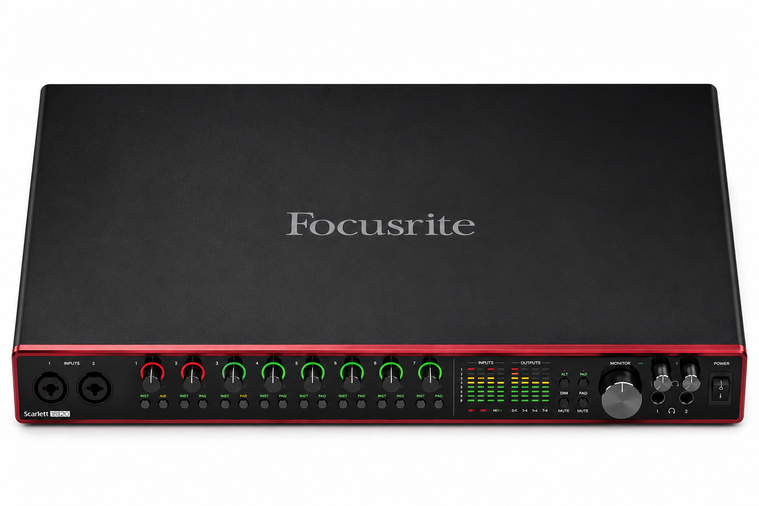 Scarlett 18i20 audio interface