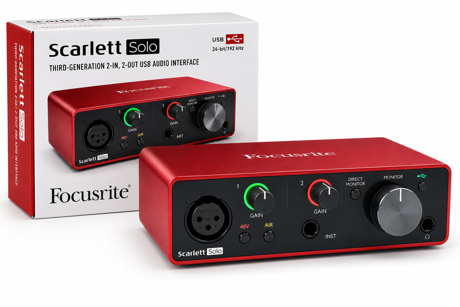 Scarlett Solo audio interface