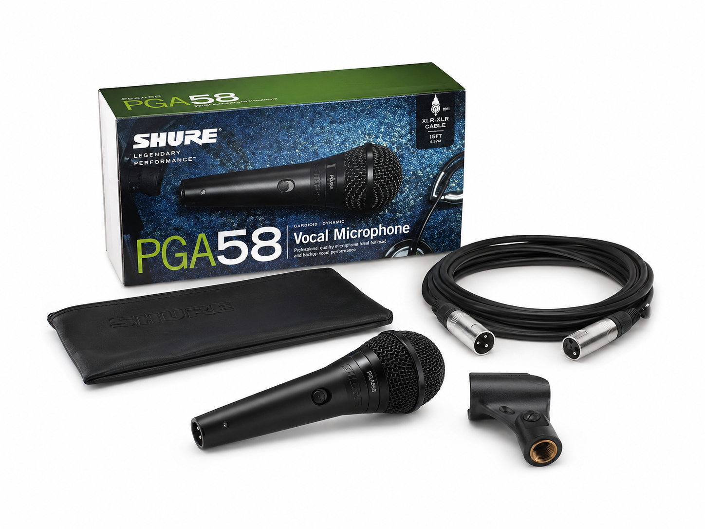 Shure PGA58 Wired Microphone: Delivering Confident Vocals for Every Performance 11 Shure PGA58 For Sale