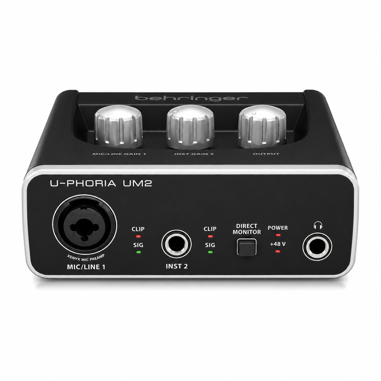 How the Behringer U-Phoria UM2 Helps Beginners Record Better Audio 11 Behringer U-Phoria UM2 soundcard