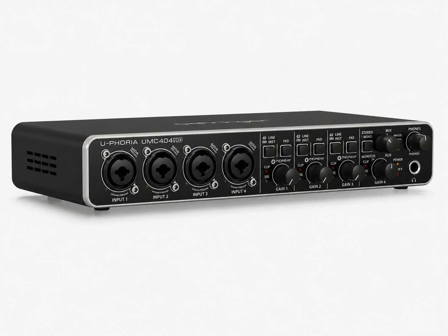 Behringer UMC404HD for Podcasting and Studio Recording: Why Creators Choose It 8 Behringer UMC404HD for podcasting