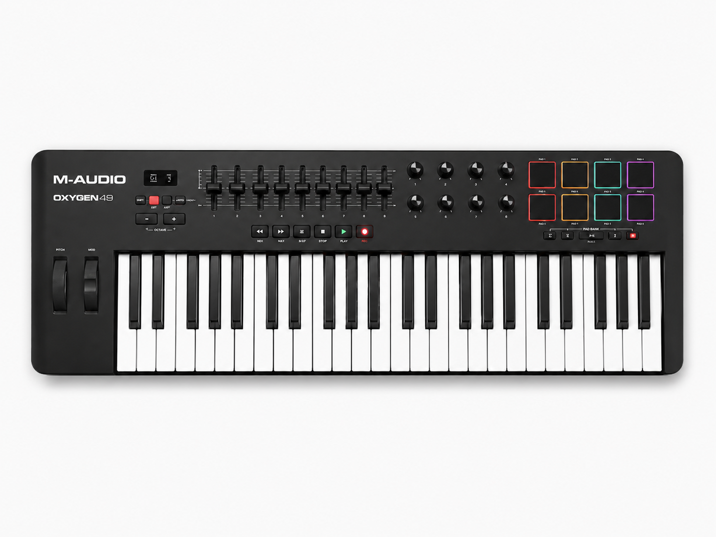 M-Audio Oxygen 49: A Complete MIDI Production Solution for Today's Musicians 13 Buy M-Audio Oxygen 49 Kenya