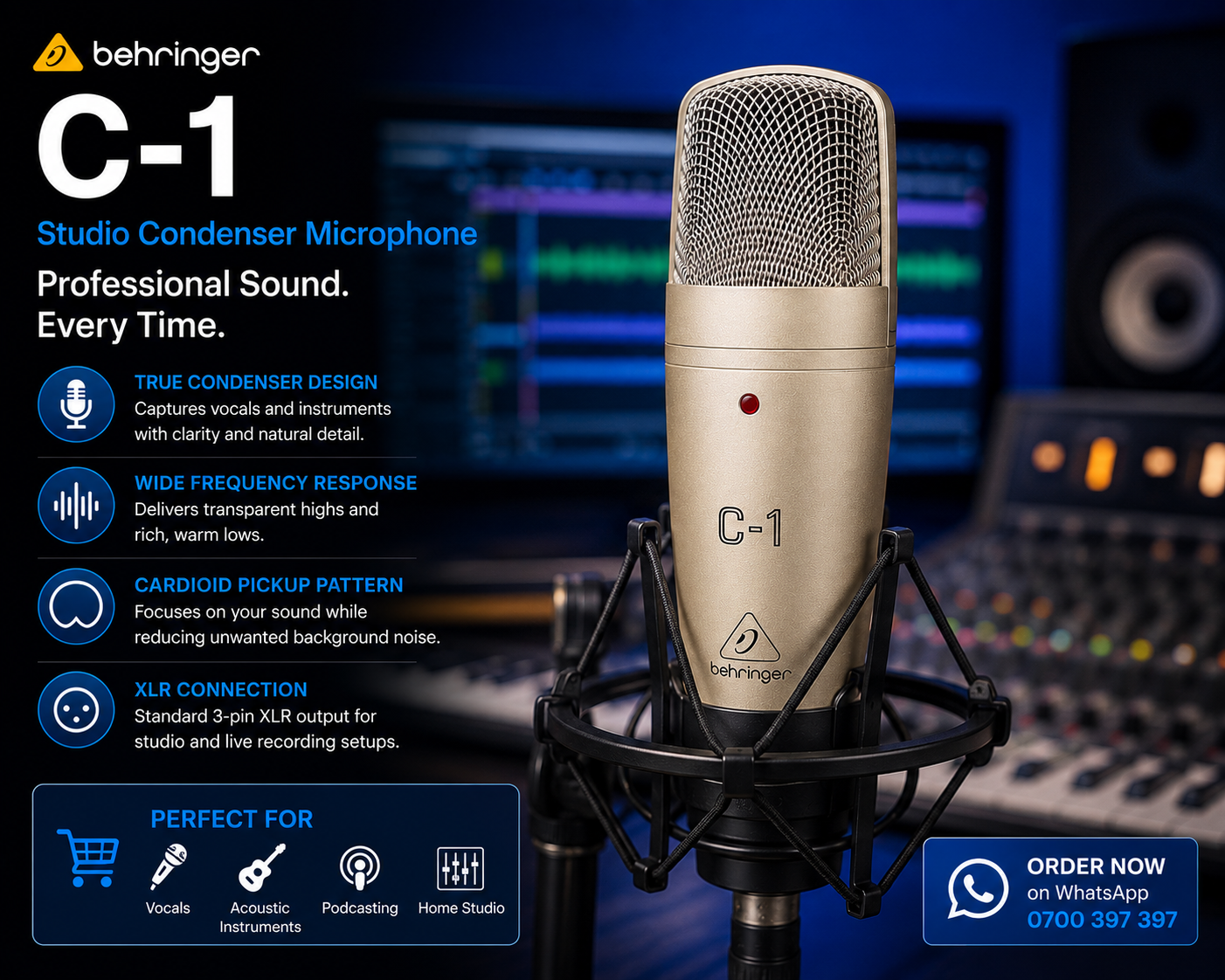 Behringer C1 microphone