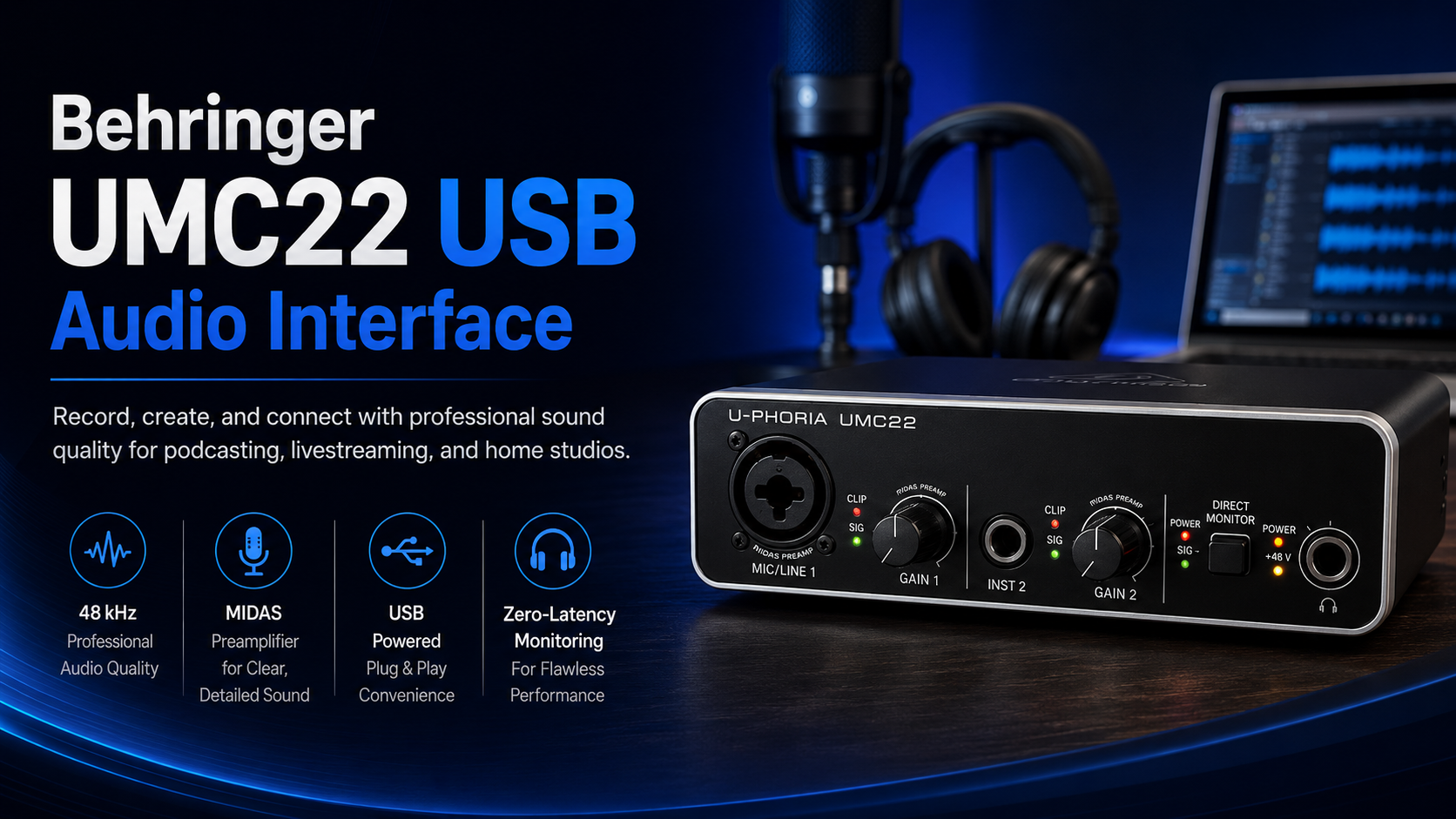 Why the Behringer UMC22 Is a Smart Soundcard for Home Recording Beginners 11 Music production soundcard Kenya