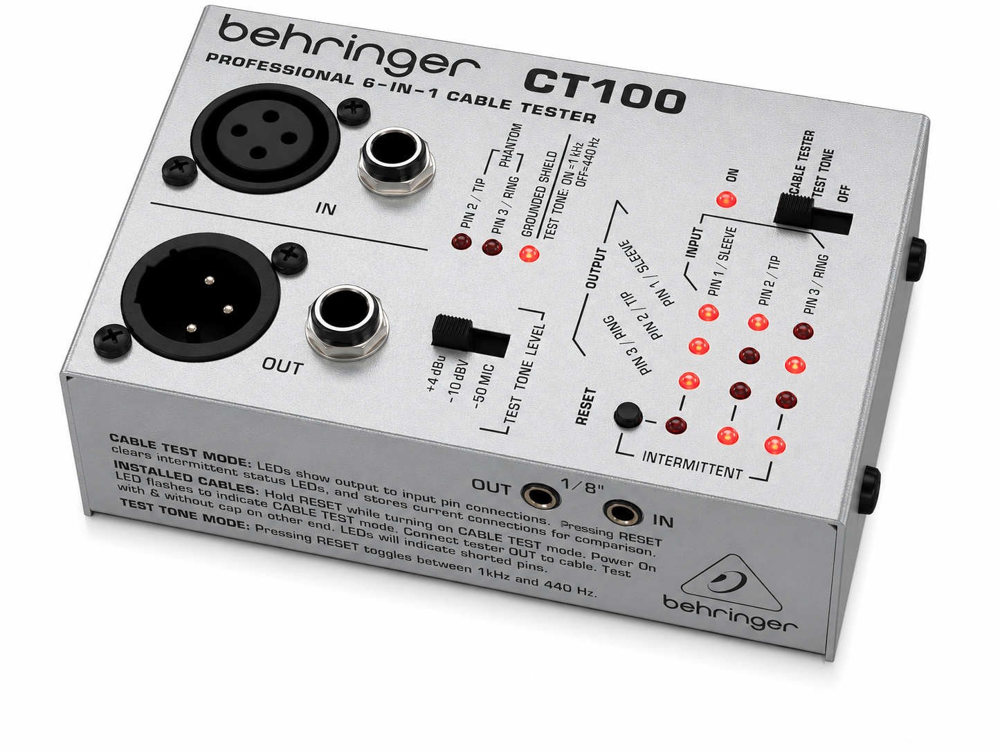 Behringer CT100 Cable Tester Price In Kenya – Professional Cable Testing for Reliable Sound 13 Original Behringer CT100 Kenya