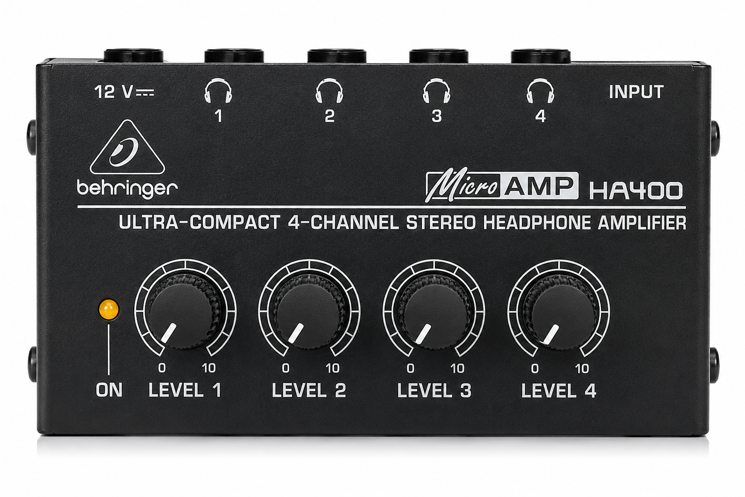 Behringer HA 400 Headphone Amplifier Price In Kenya – Compact 4-Channel Monitoring for Studio and Podcasting 12 Original Behringer HA 400 Kenya