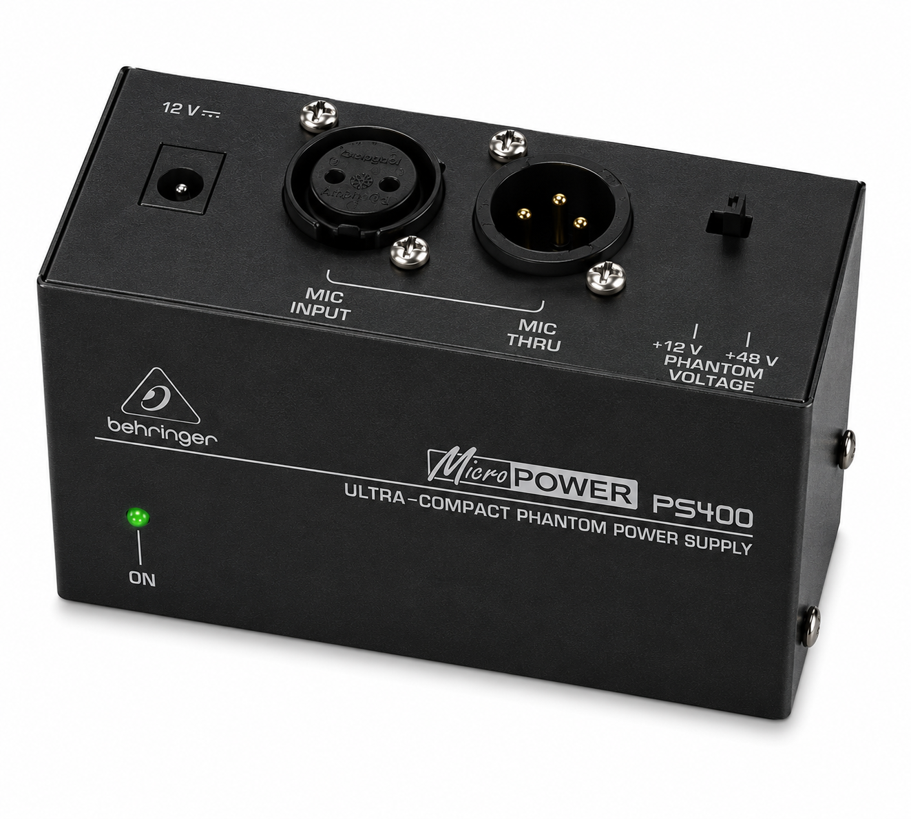 Behringer Phantom Power Supply Unit PS 400 Price In Kenya – Compact Power for Condenser Microphones 12 Original Behringer PS400 Kenya