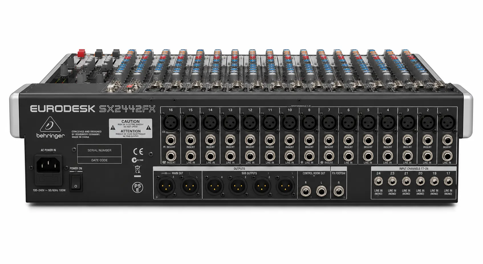 Unlock Professional Sound with Behringer Eurodesk SX2442FX Kenya 11 Buy Behringer Eurodesk SX2442FX Kenya