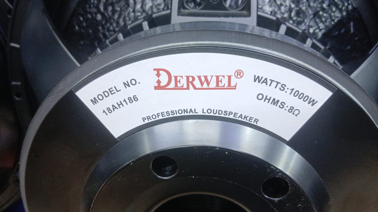 How the Derwel 18AH186 Professional Loudspeaker Helps Build a Stronger and More Efficient Bass System 9 Derwel 18AH186 for sale in Kenya