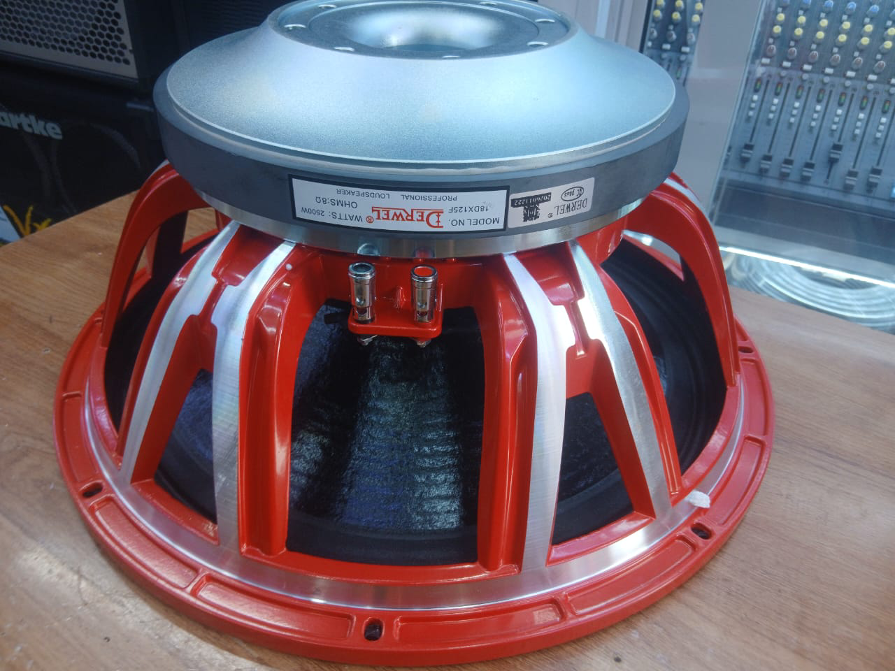 18DX125F Professional Naked Speaker